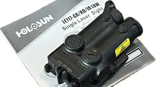 Holosun LE117-GR / Green Visible Laser Unboxing