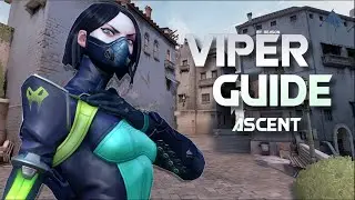 VALORANT - The best viper lineups on ASCENT