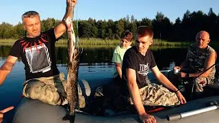 День рождения на рыбалке | Лещ | Псковская область