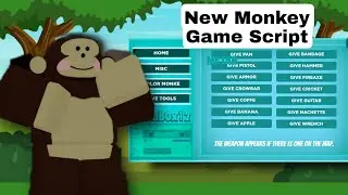 New Monkey Game Script 🐵| arceus x roblox scripts