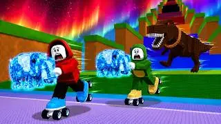 JJ and Mikey Collect DIAMOND Brainrots in Roller for Brainrots! (Roblox)