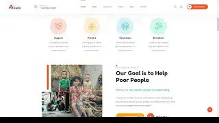 Pifoxen - Non Profit Charity HTML Template donation church