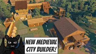 New Medieval City Builder! Very RimWorld Inspired! | Going Medieval | Indie First Look!