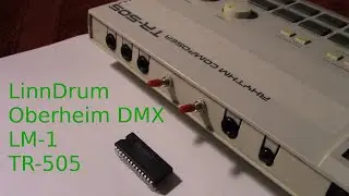Installing new samples ROM in vintage drum machine
