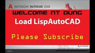 HOW TO LOAD A LISPAUTOCAD IN AUTOCAD 2018