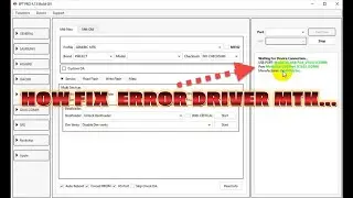 HOW FIX ERROR HANG LỖI TREO DRIVER MTK USE WITH EFT PRO