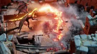 Dragon fire (Houdini Pyro)