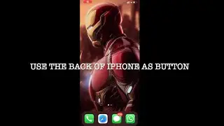 Iphone hacks to improve your life -  2 #BackOfIphone AsButton#AppleLogo#NoApp#OnlyContent#shorts