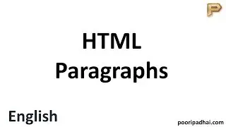 HTML Paragraphs