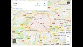 how to create a map from Google map and integrated into the website