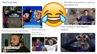 Barcelona vs Real Madrid BEST MEMES (MUST WATCH)