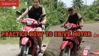Practice how to drive motor 🛵 🛵