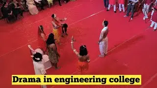  Ganesh ji ki story | engineering college | Ganpati Bappa visarjan  | drama in college | aniket vlog
