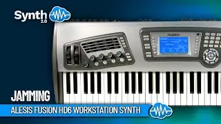ALESIS FUSION HD6 WORKSTATION SYNTH | JAMMING | Synthcloud