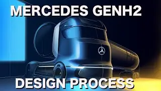 Mercedes GenH2 Truck Design Process