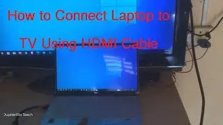 How to Connect Laptop to TV Using HDMI Cable