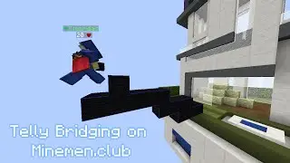 Telly Bridging in Bedwars 1v1