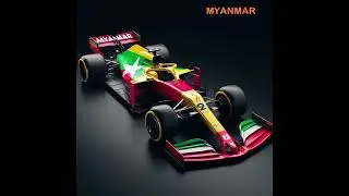 Countries As A F1 Team Car - AI Images Generated
