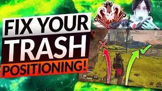 STOP POSITIONING like a BOT - SIMPLE TIPS to NEVER DIE - Apex Legends Ranked Guide