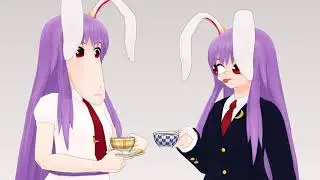 [MMDxTouhou] Wabbits