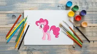 How To Draw Pony | Pinkie Pie | My Little Pony