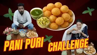 Unlimited Pani Puri 🔥 Eating Challenge | Kon Sab Se Zada Pani Puri Khayega | Shabila Vlogs Official 