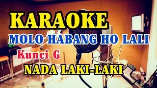 KARAOKE MOLO HABANG HO LALI | NADA LAKI-LAKI
