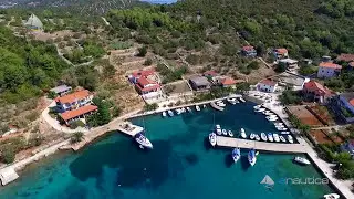 Luka Vela Rava, otok Rava (Hrvaški otoki iz zraka)