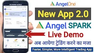 Angel SPARK App Live Demo | Angel SPARK App kaise use kare 2023 | AngleOne New App 2.0 Angel APARK |