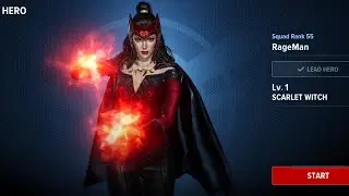 MARVEL Future Revolution: Scarlet Witch New Hero Gameplay