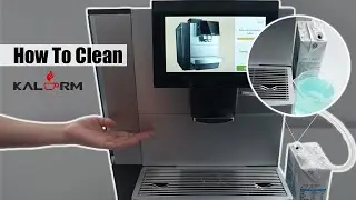 How To Clean Milk System | KALERM E60L