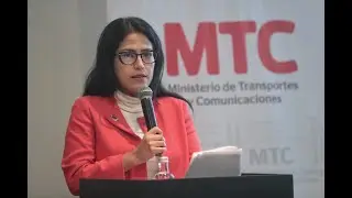 PLAN NACIONAL DE SERVICIOS E INFRAESTRUCTURA LOGÍSTICA DE TRANSPORTE 2032 | MINISTRA PAOLA LAZARTE
