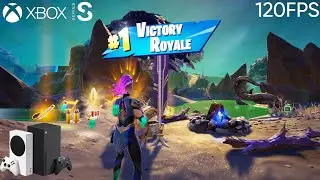 Xbox Series S Fortnite (1440p 120FPS) Gameplay