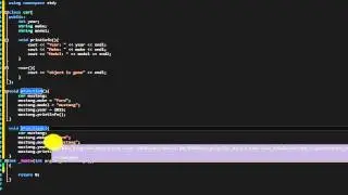 Beginners C++ tutorial 13 ( Coding a class)