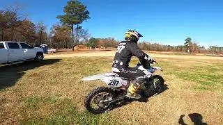 Motocross Vet Champion Lee Walston Rides his 2 Stroke Dream Bike!