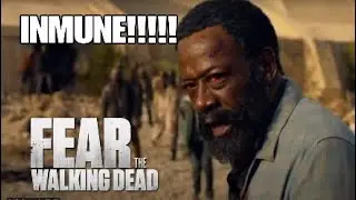 Morgan Es Inmune. Los Walkers No Le Atacan. Fear the walking dead temporada 6.