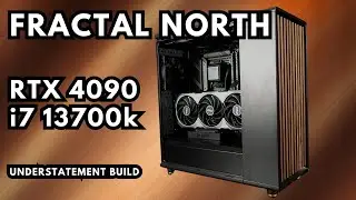 Fractal North PC Build | RTX 4090 | i7 13700k | bequiet | Wood PC