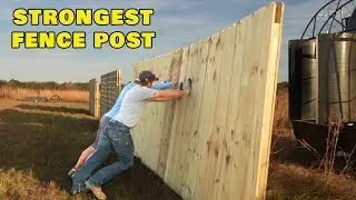 We Can't Get These Fence Posts To Fail