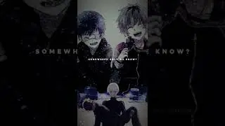 Somewhere only we know - Keane | TOKYOGHOUL KANEKI Sad edit #viralvideo #anime #somewhereonlyweknow