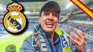 ARGENTINO en un partido del REAL MADRID!🇪🇸⚽️ Futbol en el Santiago Bernabeu! *reaccion*