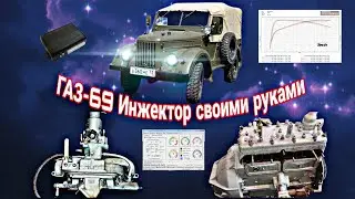 GAZ-69. Making an injector on a native engine