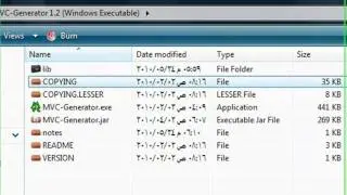 MVC-Generator - Part I (English)
