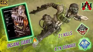 Insane 21 Kills 4700 Damage Game w/ Octane 💉 (Apex Legends)