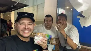 Cenando con Papaya y Chuyita 😋😋