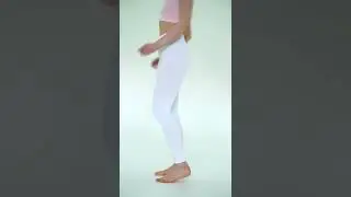9700 Leggings Rib white