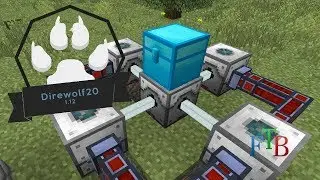Direwolf20 1.12 | Mining Laser From Industrial Foregoing | #8 (Modded Minecraft 1.12.2)
