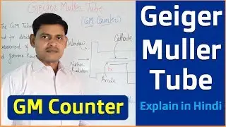 Geiger Muller Tube | GM Counter || Nuclear Radiation Detector | What is GM Counter Explain in Hindi