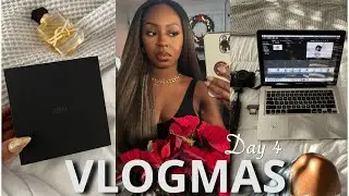 Vlogmas Day 4| New JBW Watch, Christmas Sale, Solo Night Out, New Blonde Hair, Morning Reset
