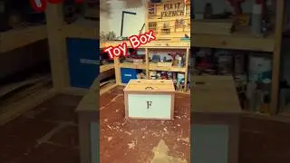 Wooden TOY CHEST Custom design #woodworking #diywoodworking #shorts