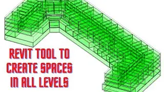 Revit Tool to auto create spaces in all levels